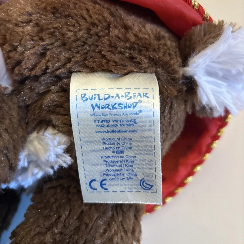 2014 Build A Bear Plush Dancer Team Santa Christmas Reindeer 16